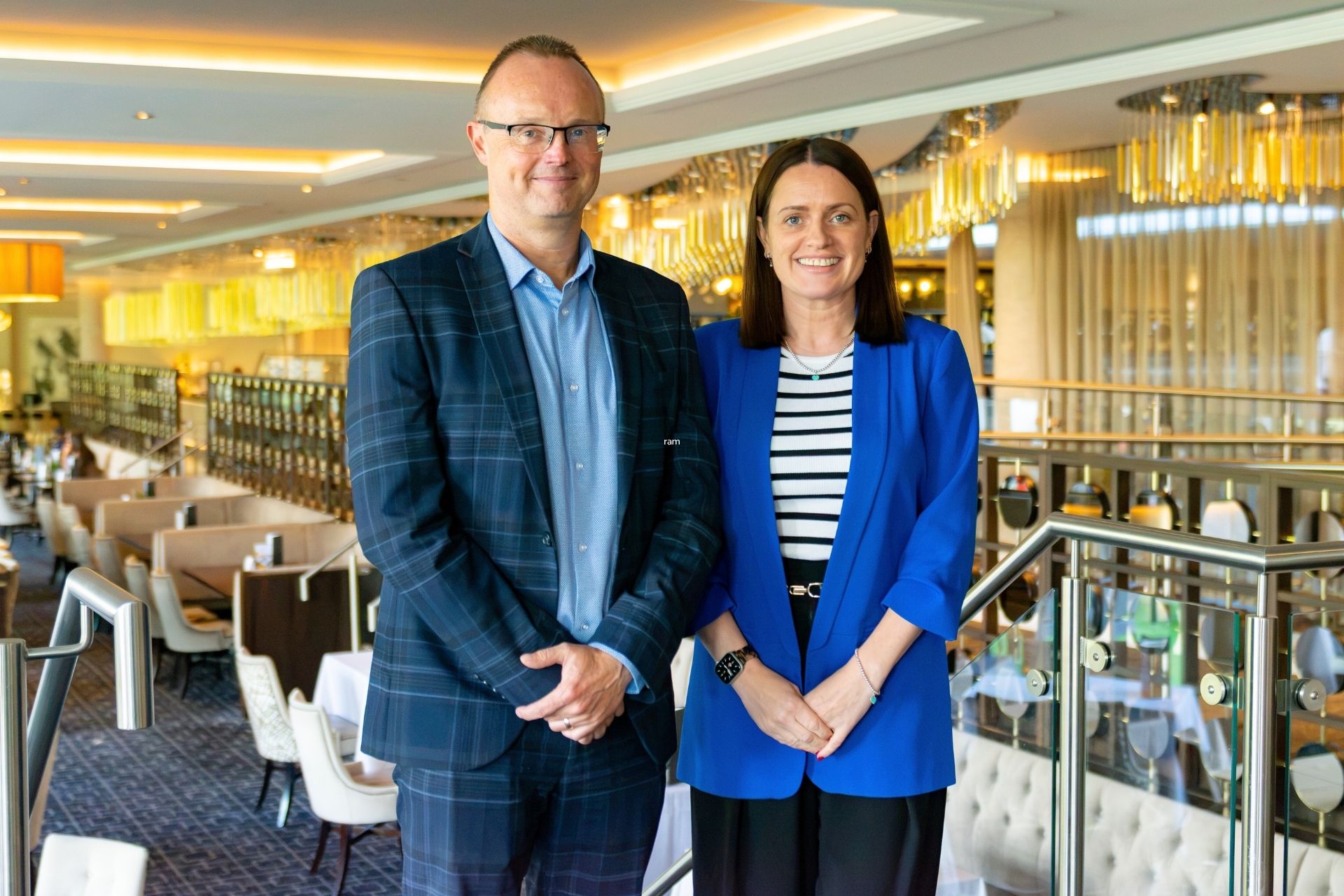 Steven Holt and Aimee Smith, directors at Switch Management